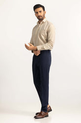 Beige Formal Shirt MN-FS-PD24-011